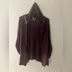 Maurice’s Dark Purple Cardigan